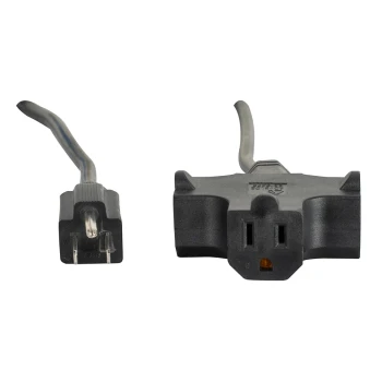 ADJ  Accu-Cable EC163-3FER10 16-gauge 3-outlet AC Extension Cord - 10 foot