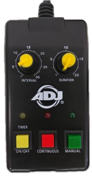 ADJ VFTR40; Timer Remote for VF-400 Machine