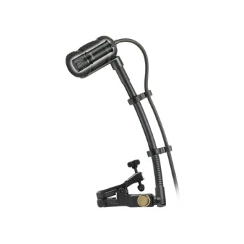 Audio-Technica Cardioid Condenser Microphone|Cardioid condenser instrument microphone with surface mounting system, 5" gooseneck