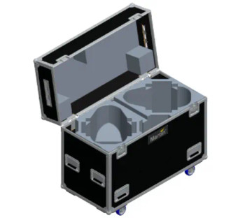Martin  Flightcase for 2x MAC Aura Raven XIP