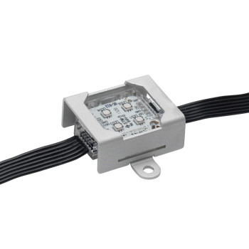 aluminium mounting profile (black, 2 m / 6.6 ft length)