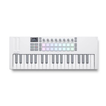 Novation Launchkey Mini 37 MK4 37-key Keyboard Controller - White