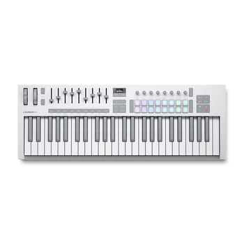 Novation Launchkey 49 MK4 49-key Keyboard Controller - White