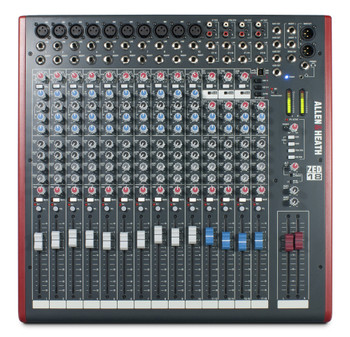 Allen & Heath ZED-18 18-Channel Mixer with USBTop View