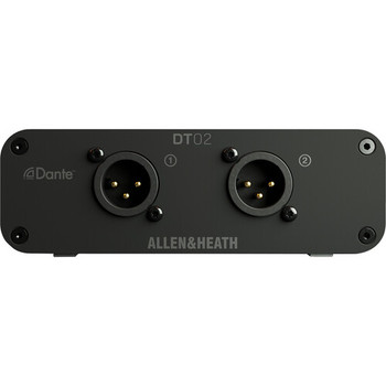 Allen & Heath DT02 Dante Expander – Network Audio Interface (No Power Supply Included) (AH-DT-02-M)