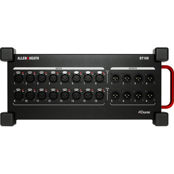 Allen & Heath DT168 Dante Expander – High-Density Network Audio Stagebox Interface (AH-DT168)
