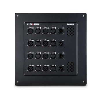 : Allen & Heath AH‑DX164‑W 16‑in / 4‑out Wall‑Mount Remote I/O Expander