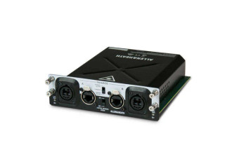 A FiberACE Audio Networking card, 96kHz, 128x128, dual redundancy, OpticalCon