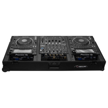 Industrial Board Case Fitting Most 12″ DJ Mixers and Two Pioneer CDJ-3000