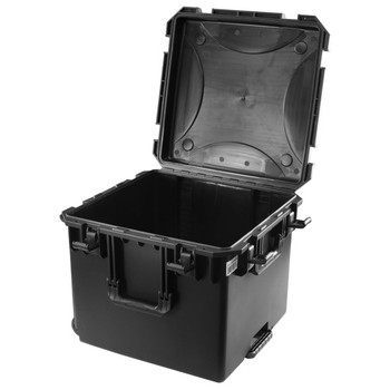 Empty 21″ x 15.5″ x 8″ Bottom Interior Injection-Molded Trolley Utility Case