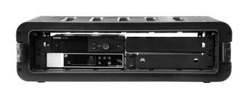 10.5" Rail-to-Rail Watertight Dust-proof Injection-Molded 2U Rack Case