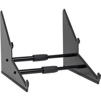Headliner, HL22052, 2-Tier Desktop Synth Stand for Keyboards and Studio Equipment with Adjustable Multi-Level Modular Design