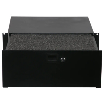 4U Rack Mountable Drawer with Interior Diced Foam