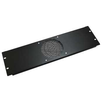 19″ Rack Mountable Single Fan 3U Panel