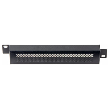 Half Rack Mountable Raised Perforated Security 1U Panel