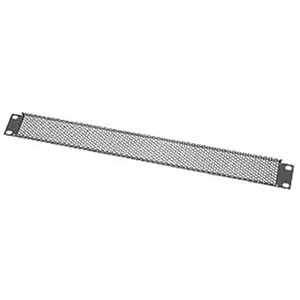 19″ Rack Mountable Flat Perforated 1U Panel