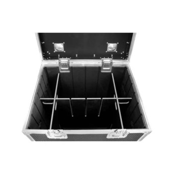 Odyssey Professional 30" x 24" x 36" Black Hex Board Utility Tour Trunk Case with Caster Wheels