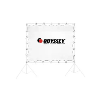 90" x 60" Projection Screen with 24 Attachment Points