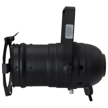 Black Aluminum Par 30 Light Fixture with Adjustable LED Bulb