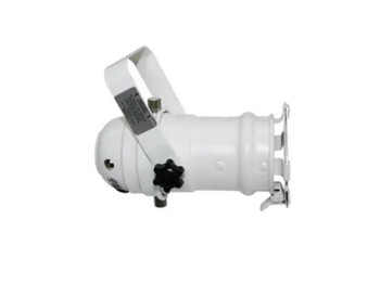 White Aluminum Par 16 Light Fixture