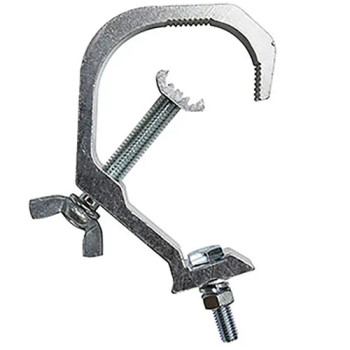 C-clamp, Fits 2" Tube, 220 lb Load