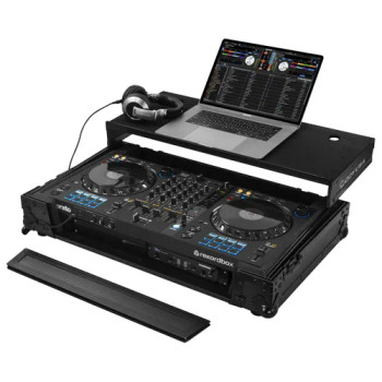 Pioneer DDJ-FLX6 ATA 1U Flight Case with Glide Laptop Platform