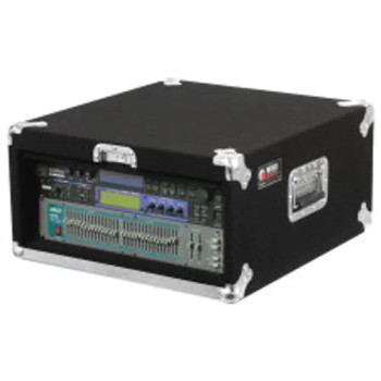 Pro 4U Carpeted Amp Rack Case