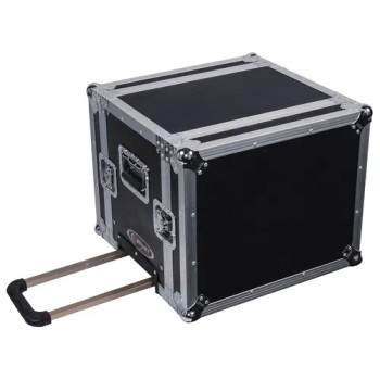 8U Pro Trolley Effects Rack with Wheels