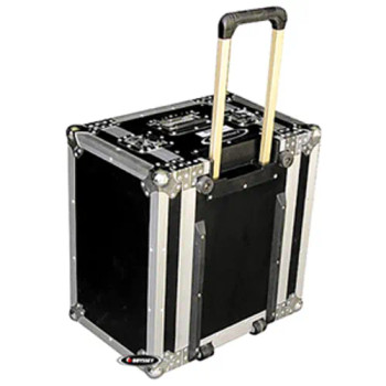 6U Pro Trolley Effects Rack with Wheels