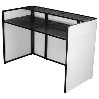 Odyssey Media DJ Booth, Fits 65″ Flat Screen TV/Monitor