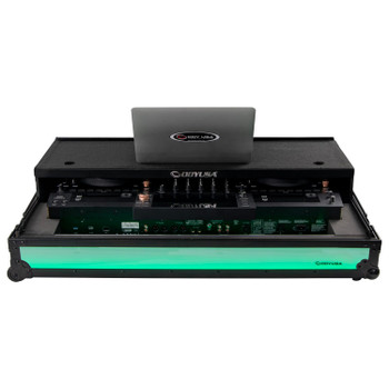 Odyssey Pioneer DJ OPUS-QUAD Flight Effects Case with Glide Style Laptop Platform and Wheels