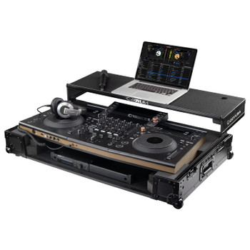 Odyssey Pioneer DJ OPUS-QUAD Flight Effects Case with Glide Style Laptop Platform and Wheels