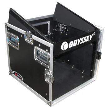 10U Top Slanted 8U Vertical Pro Combo Rack