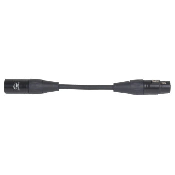 DMX Cable XLR Male to XLR Female – 3P Pro (0.5 ft)