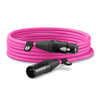 Rode XLR CABLE 6m Premium XLR Cable-PINK