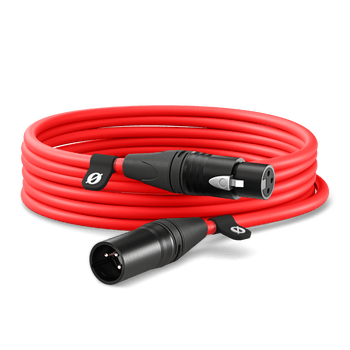 Rode  XLR CABLE 6m Premium XLR Cable-RED