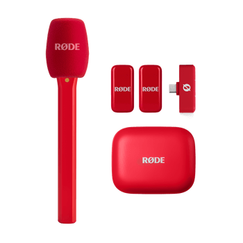 Rode Micro Interview Kit Ultra-Compact Wireless Interview Kit(RED)