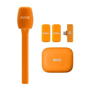 Micro Interview Kit Ultra-Compact Wireless Interview Kit (ORANGE)