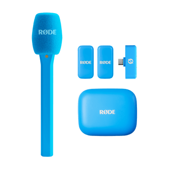 Micro Interview Kit Ultra-Compact Wireless Interview Kit (BLUE)