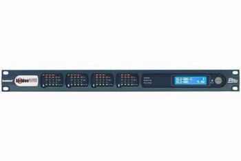 Networked signal processor w/ Dante & BLU link chassis
