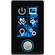 BSS Audio OMNI Dynamic Keypad with 6 Buttons and Rotary Control (Black)