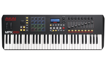 Akai MPK 261 Performance Keyboard Controller Top