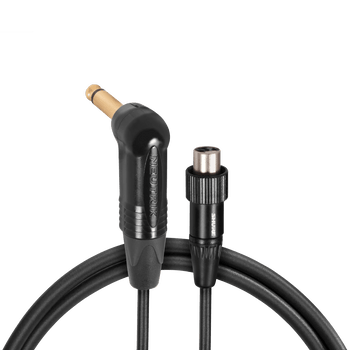 Shure Premium Guitar Cable with Right Angle ¼ Inch Neutrik Connector