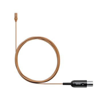Shure Directional Subminiature Lavalier, Cocoa (MTQG-A)