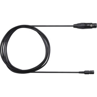 Detachable cable with Neutrik 4 Pin XLR Female connector