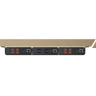 Shure 1 RU component rack tray for Audio Network Interface (ANI)