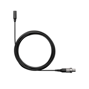 Shure TL48 TwinPlex™ TL48 Subminiature Lavalier Microphone LEMO1-A Black