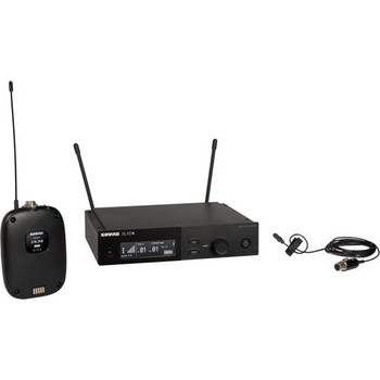 Shure SLXD14/DL4B Wireless Lavalier Microphone System – H55 Band