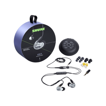 Shure AONIC 4 Wired Sound-Isolating Earbuds – SE42HYW+UNI