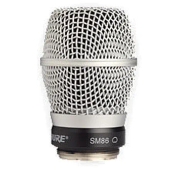 Shure Wireless SM86 Cartridge, Housing Assembly and Matte Grille (Limit One)